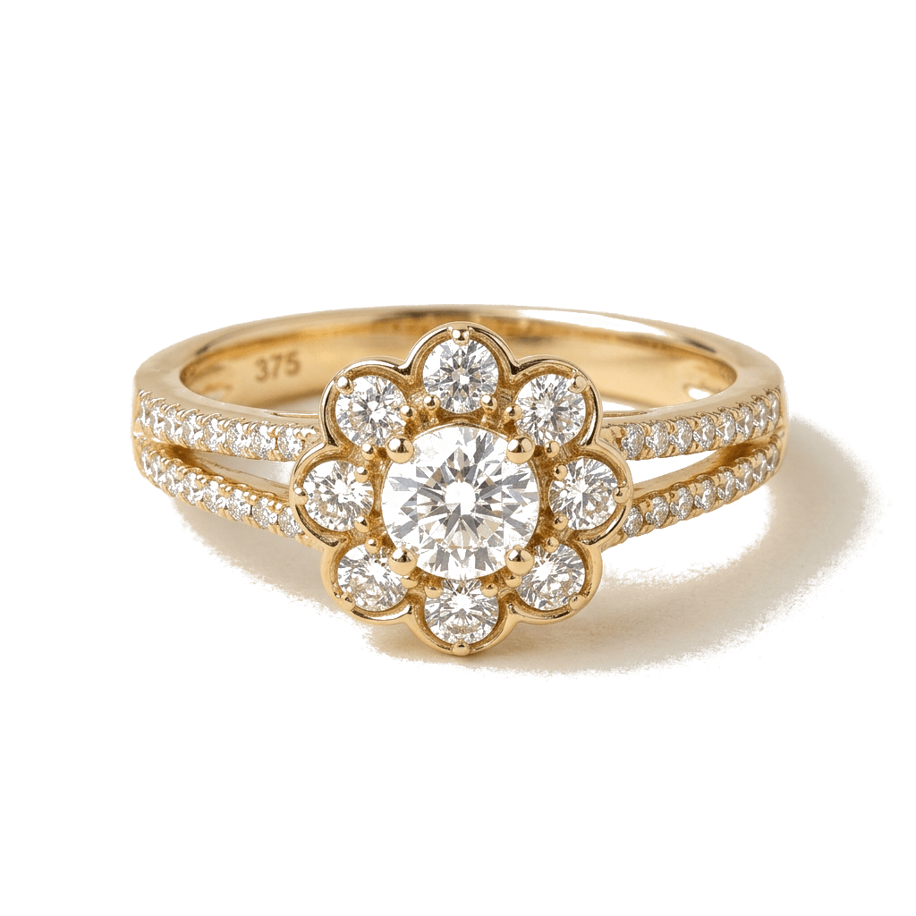 Gold Diamond Ring
